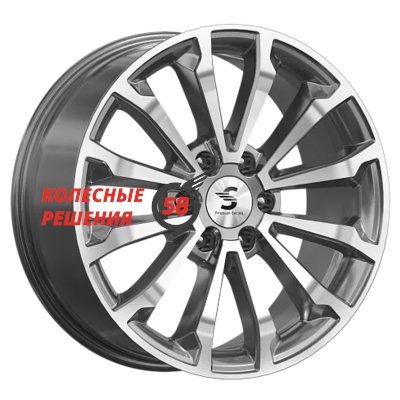 Premium Series КР006 (Haval H9) Diamond Gloss Graphite 8.5x20/6x139.7 D75.1 ET33  