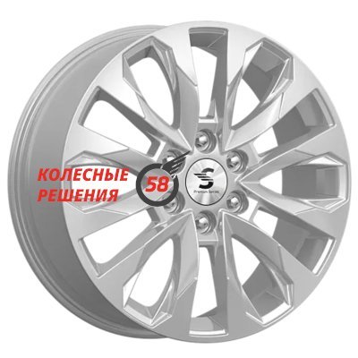 Premium Series КР007 (Pajero Sport) Elite Silver 8x20/6x139.7 D67.1 ET38  