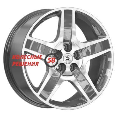 Premium Series КР008 (Jetour X90 Plus) Diamond Gloss Graphite 8.5x20/5x108 D60.1 ET43  