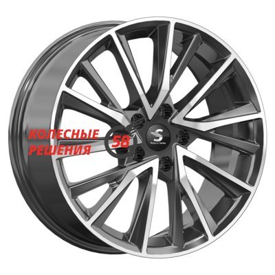 Premium Series КР010 (Exeed TXL) Diamond Black Gris 7.5x18/5x108 D65.1 ET36  