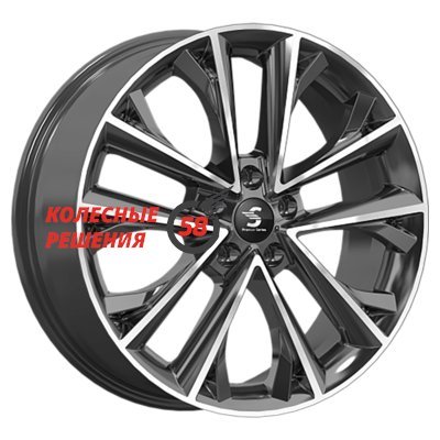 Premium Series КР012 (Exeed TXL) Diamond Black Gris 7x18/5x108 D65.1 ET36  