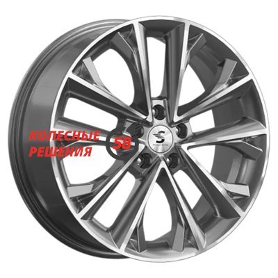 Premium Series КР012 (Jolion) Diamond Gloss Graphite 7x18/5x114.3 D66.6 ET37  