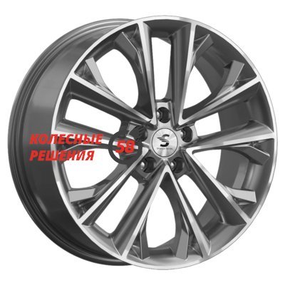 Premium Series КР012 (Outlander) Diamond Gloss Graphite 7x18/5x114.3 D67.1 ET38  