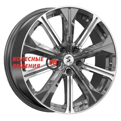 Premium Series КР013 (Exeed TXL) Diamond Gloss Graphite 7x19/5x108 D65.1 ET36  