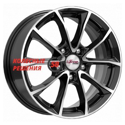 iFree Джет (КС914) Блэк Джек 6.5x16/5x114.3 D66.1 ET50  