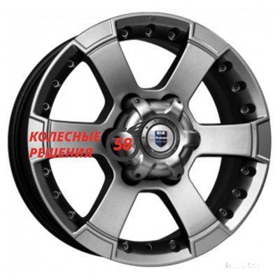 K&K M56-оригинал (КС593) Дарк платинум 7x16/6x139.7 D107.1 ET22  