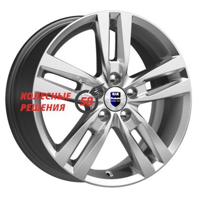 K&K Rassvet-оригинал (КС868) Сильвер SK 6.5x16/5x112 D57.1 ET46  