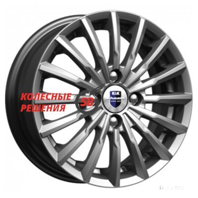 K&K Акцент (КС641) Дарк платинум 5.5x14/4x100 D67.1 ET39  