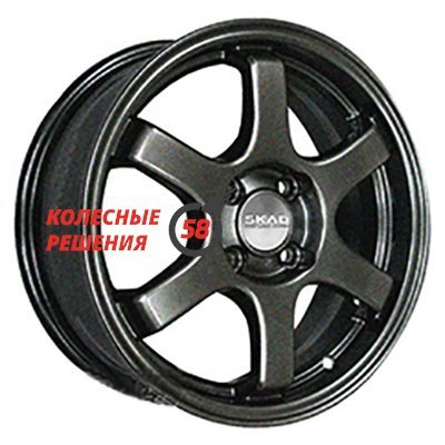 СКАД Киото (КЛ249) Графит 6x15/4x98 D58.6 ET38  