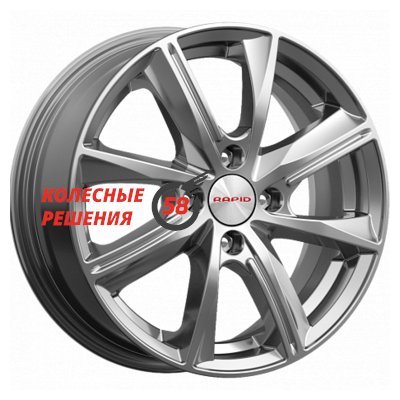 K&K Арнар-оригинал (КС890) Дарк платинум 6x15/4x100 D54.1 ET46  