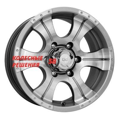 K&K Байконур (КС465М) Дарк платинум 8x16/5x139.7 D110.1 ET0  