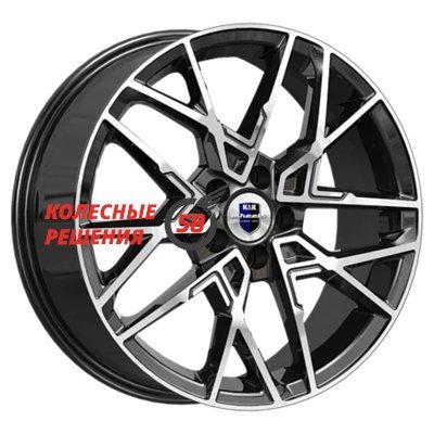 K&K Вудроф (КС1044) Алмаз черный 7x18/5x114.3 D66.1 ET45  