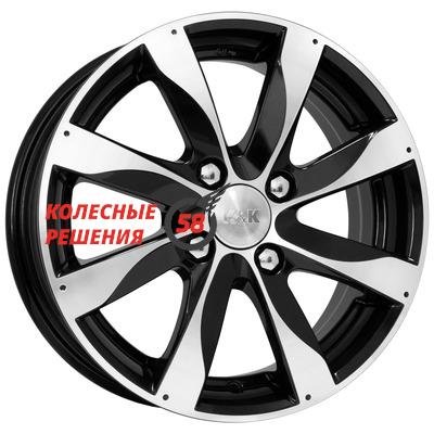 K&K Джемини (КС617) Алмаз черный 6x15/4x100 D67.1 ET45  