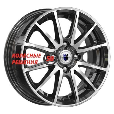 K&K Квант (КС960) Алмаз черный 5.5x14/4x98 D58.5 ET35  