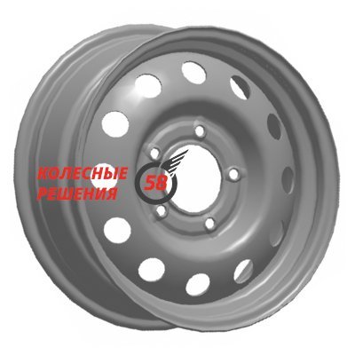 ТЗСК Lada Urban 4x4 Серебро 6.5x16/5x139.7 D98.5 ET40  