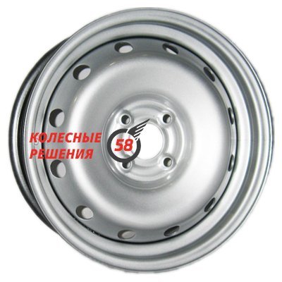 ТЗСК Renault Logan Серебро 6x15/4x100 D60.1 ET40  