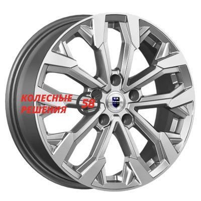 K&K Морейн (КС1046) Дарк платинум 6.5x17/5x114.3 D66.1 ET50  