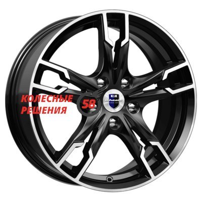 K&K Солар-оригинал (КС875) Алмаз черный SK 7x17/5x112 D57.1 ET40  