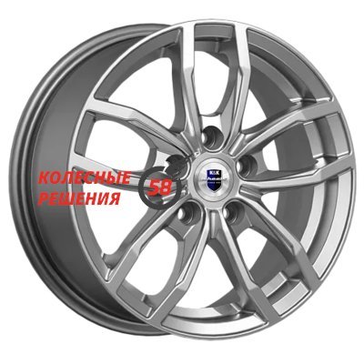 K&K Фрост (КС1048) Дарк платинум 6.5x15/5x112 D57.1 ET43  