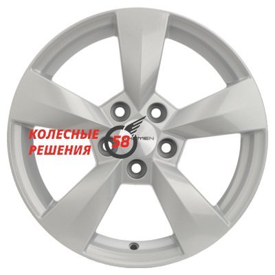 Khomen Wheels KHW1504 (Fabia) F-Silver 6x15/5x100 D57.1 ET43  