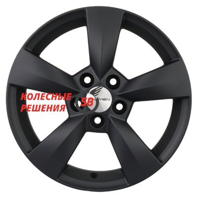 Khomen Wheels KHW1504 (Fabia) Black matt 6x15/5x100 D57.1 ET43  