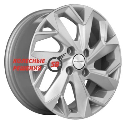 Khomen Wheels KHW1508 (Vesta) F-Silver 6x15/4x100 D60.1 ET50  