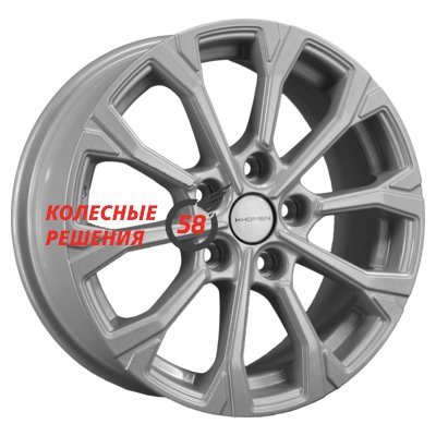 Khomen Wheels KHW1605 (Huyndai/Mazda) F-Silver 6.5x16/5x114.3 D67.1 ET45  