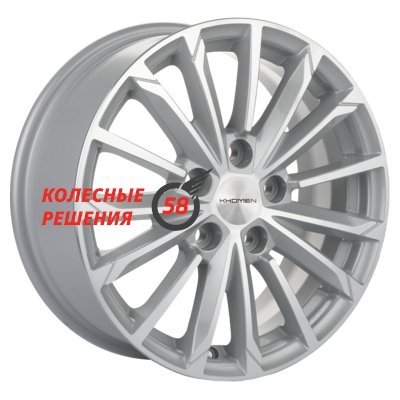 Khomen Wheels KHW1611 (Huyndai/Kia) F-Silver 6.5x16/5x114.3 D67.1 ET50  