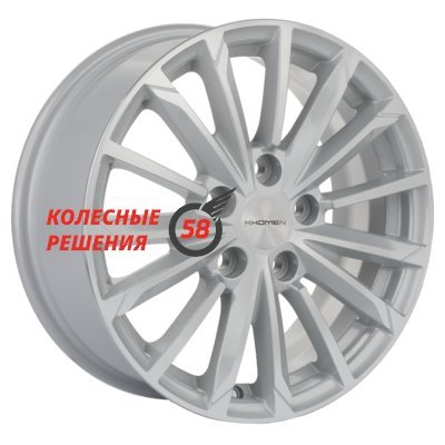 Khomen Wheels KHW1611 (Qashqai) F-Silver 6.5x16/5x114.3 D66.1 ET40  