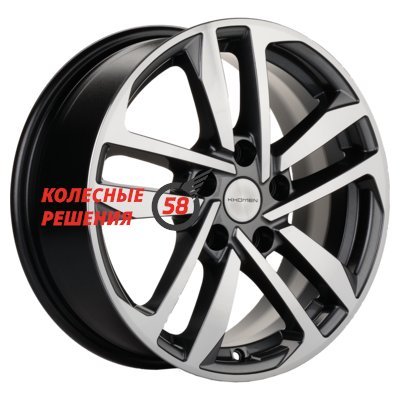 Khomen Wheels KHW1612 (Toyota/Suzuki) Gray-FP 6.5x16/5x114.3 D60.1 ET45  