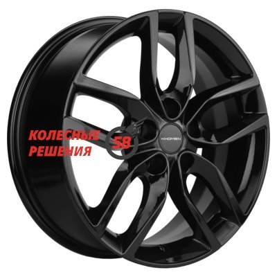 Khomen Wheels KHW1708 (XCeed) Black 6.5x17/5x114.3 D67.1 ET40  