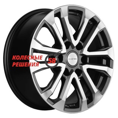 Khomen Wheels KHW1805 (L200) Gray-FP 7.5x18/6x139.7 D67.1 ET38  
