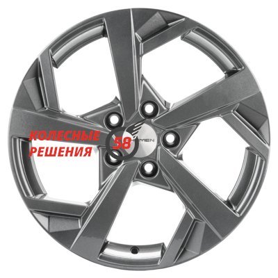 Khomen Wheels KHW1712 (Changan/Geely/Lexus/Toyota) Gray 7x17/5x114.3 D60.1 ET45  