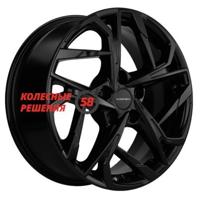 Khomen Wheels KHW1716 (Changan CS35/CS35 Pro) Black 7x17/5x110 D63.3 ET46  
