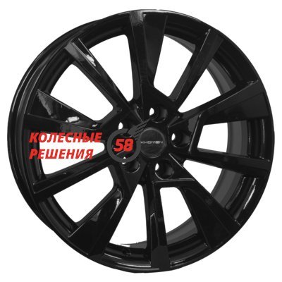 Khomen Wheels KHW1802 (Haval H6) Black 7x18/5x114.3 D66.5 ET40  