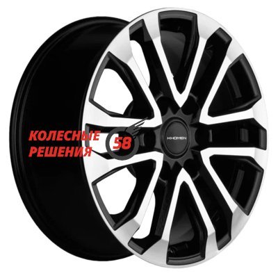 Khomen Wheels KHW1805 (L200) Black-FP 7.5x18/6x139.7 D67.1 ET38  