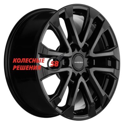 Khomen Wheels KHW1805 (LC Prado) Black 7.5x18/6x139.7 D106.1 ET25  