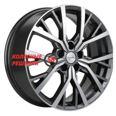 Khomen Wheels KHW1806 (Coolray) Gray-FP 7x18/5x114.3 D54.1 ET50  