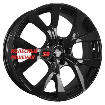 Khomen Wheels KHW1906 (Exeed VX/TXL/LX) Black 7x19/5x108 D65.1 ET36  
