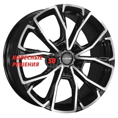 Khomen Wheels KHW1907 (Exeed VX/TXL) Black-FP 7.5x19/5x108 D65.1 ET36  