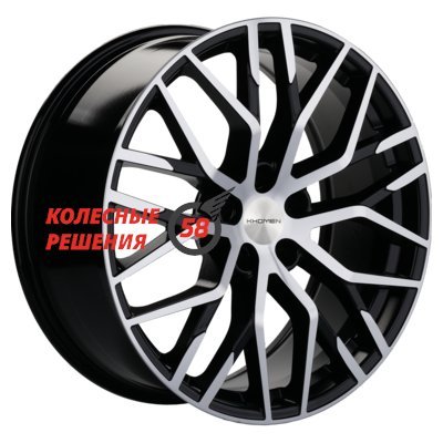 Khomen Wheels KHW2005 (Voyah FREE) Black-FP 8.5x20/5x120 D66.1 ET30  
