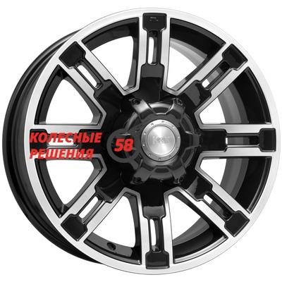 K&K Полюс (КС609M) Алмаз черный 7.5x16/6x139.7 D108.1 ET30  