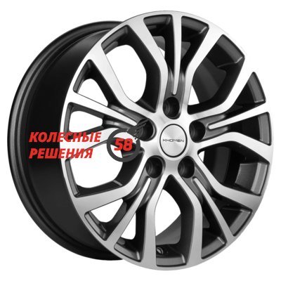 Khomen Wheels KHW1608 (Evolute I-Van) Gray-FP 6.5x16/5x110 D67.1 ET40  