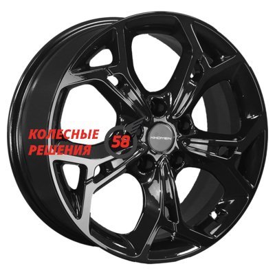Khomen Wheels KHW1702 (Ford C-Max) Black 7x17/5x108 D63.35 ET50  