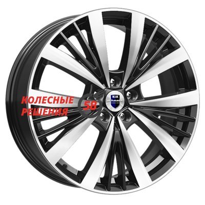 K&K Марвел (КС881) Алмаз черный 7.5x19/5x112 D66.6 ET45  