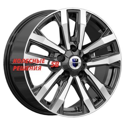 K&K Мичиган (КС1107) Алмаз черный 8x18/5x130 D71.6 ET53  