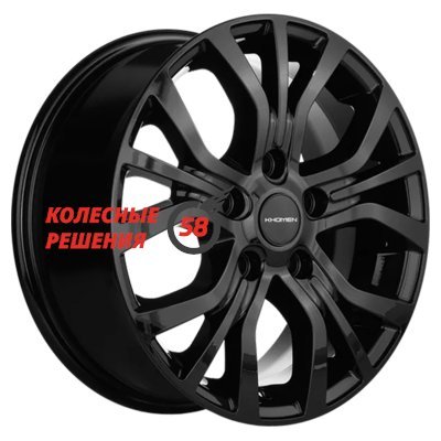 Khomen Wheels KHW1608 (DFM 580) Black 6.5x16/5x110 D67.1 ET45  