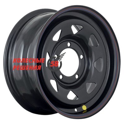 Off-Road Wheels УАЗ (треуг. мелкий) Черный 8x16/5x139.7 D110 ET15  