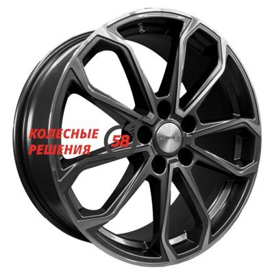 Khomen Wheels KHW1816 (Chery Tiggo 7 (Pro/Pro Max)) Gray-FP 7x18/5x108 D60.1 ET33  