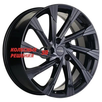 Khomen Wheels KHW1901 (Geely Atlas/Atlas Pro) Black 7.5x19/5x114.3 D60.1 ET45  